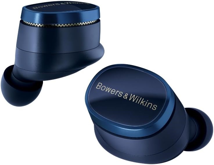 Bowers & Wilkins Pi8 True Wireless Noise Cancelling Earbuds, 24-bit Wireles