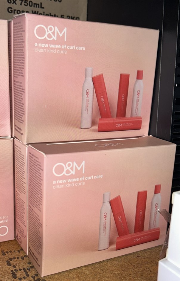 3x O&M Curl Curl Shampoo & Conditioner Sets