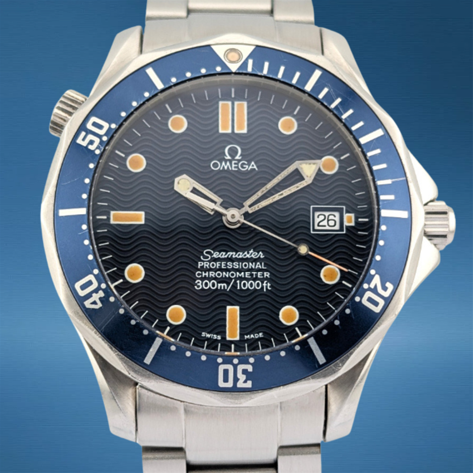 Omega 2531.80 Seamaster Diver 300M 41mm WxO & COA