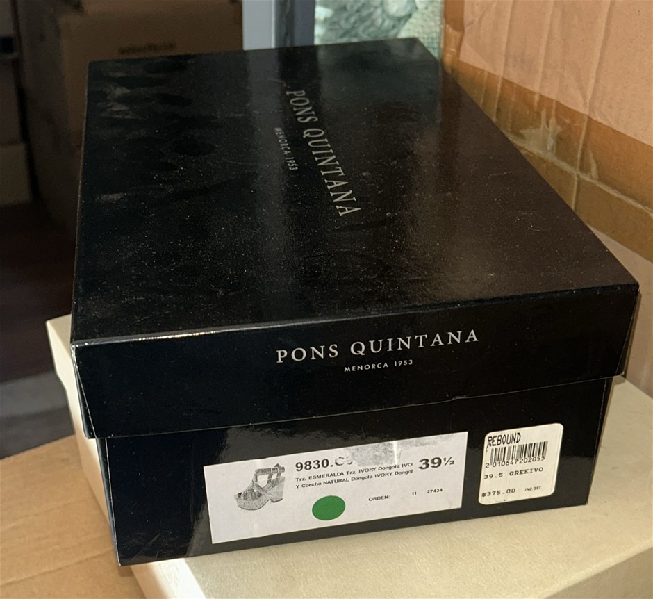 PONS QUINTANA Women's Esmeralda Tie Shoes (Size: 39 1/2) (Ivory)