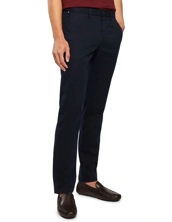 TOMMY HILFIGER Men's Flex Straight Chino Pant, Size 36, Cotton, Desert Sky,