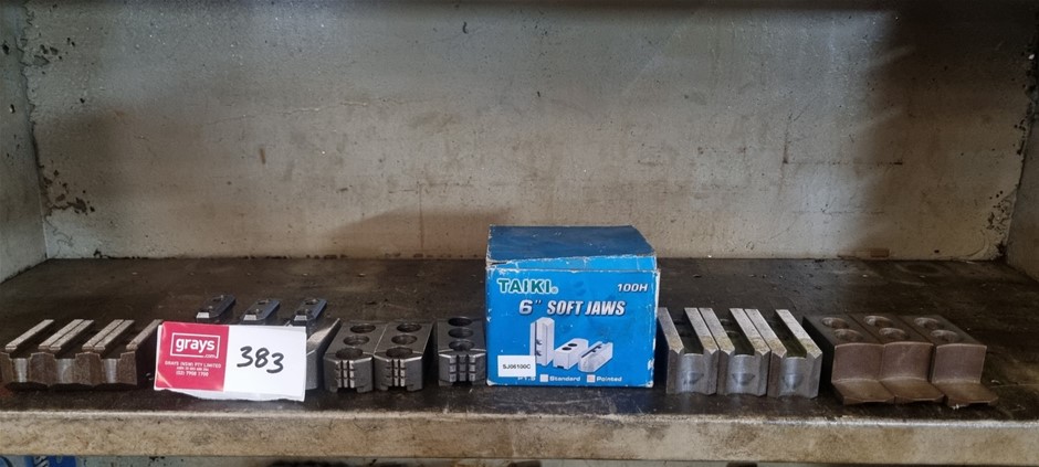 6" Chuck Hard Jaws and soft Jaws