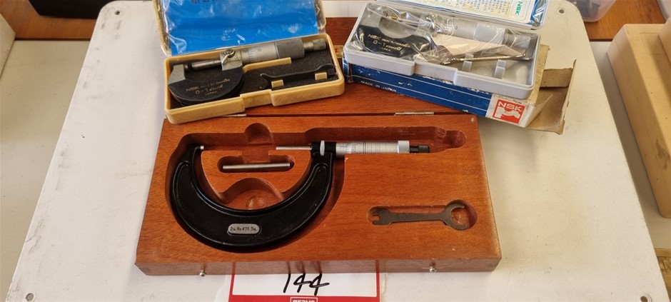 Micrometer 0-1" and 2-3"