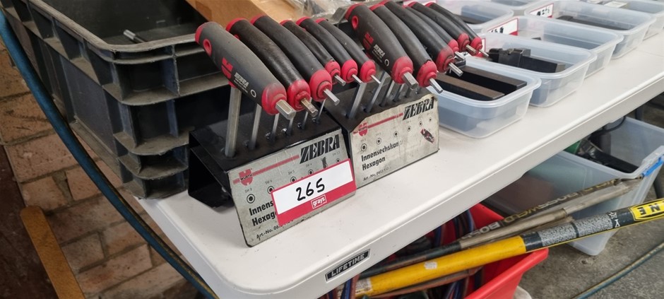 Zebra Hexagon Key Kits x 2