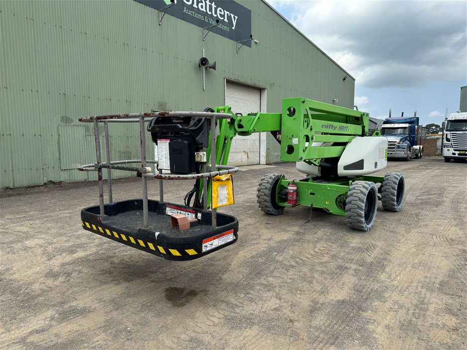 2018 Nifty HR17 Hybrid MKII Knuckle Boom Lift