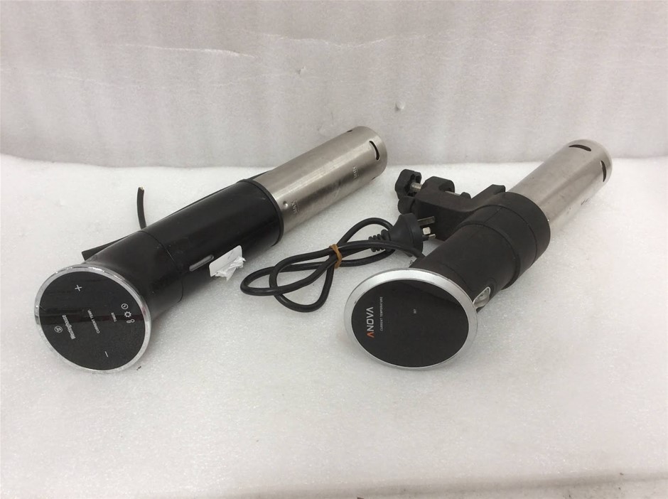 Anova Mix Model Precision Cooker Sous Vide Immersion Circulator (Lot of 2)