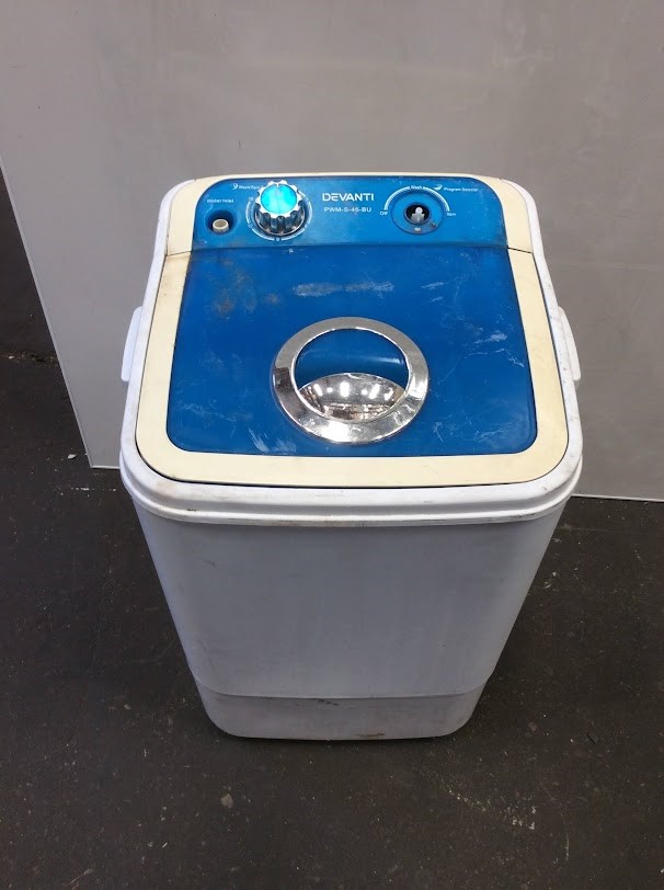 Devanti PWM-S-46-BU Portable Washing Machine