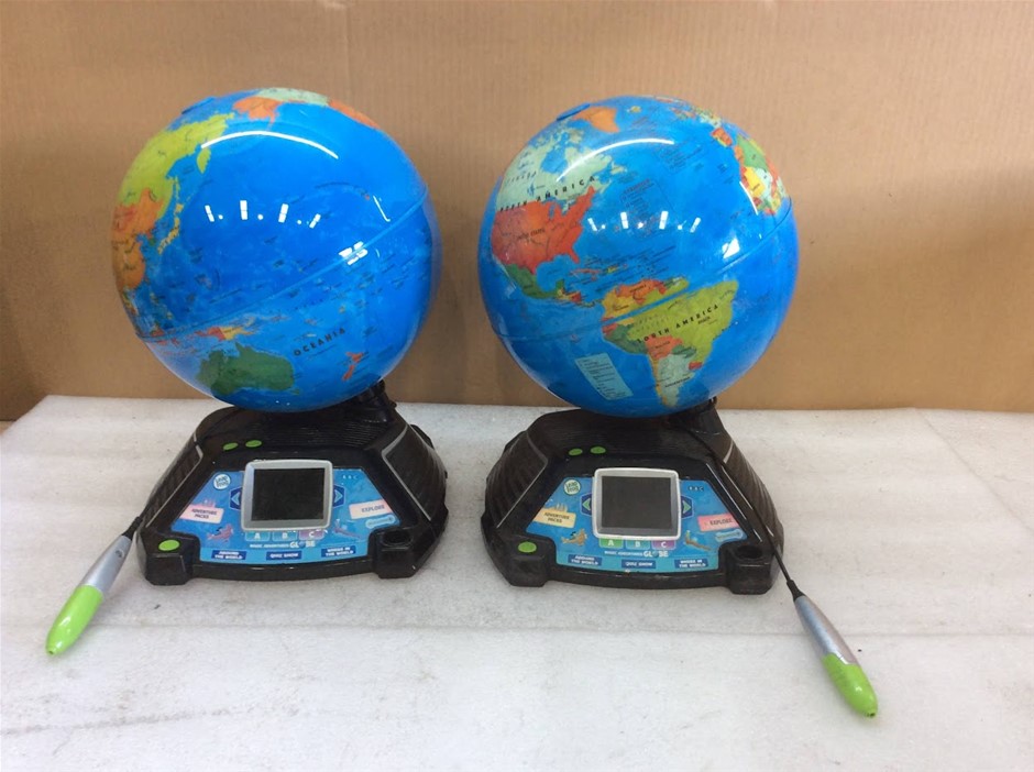 Unknown Brand Interactive Talking Globe (Lot of 2)