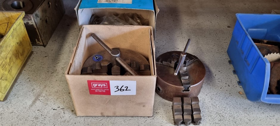 TOS Chucks 160mm and 120mm