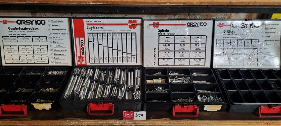 Wurth 4 Draw Cabinet