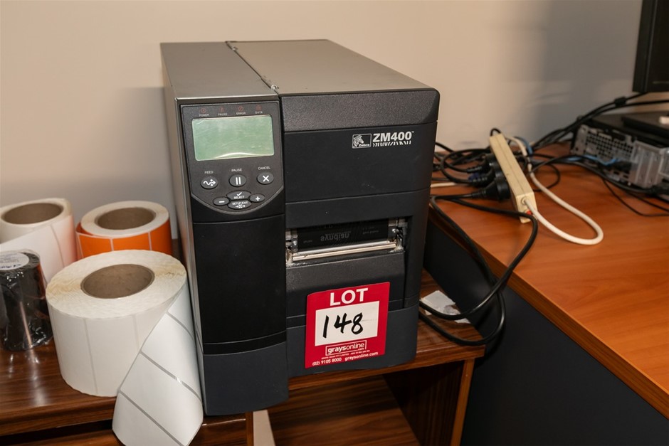 Zebra ZM 400 Label Print