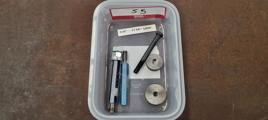 Thread Gauge 3/8 to 7/16 UNF