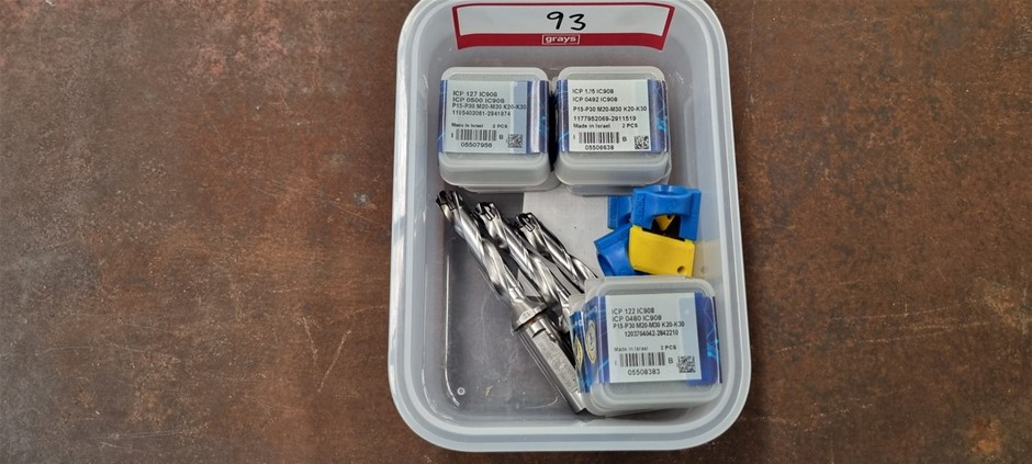 Iscar 12 mm Series Drills DCN and Inserts