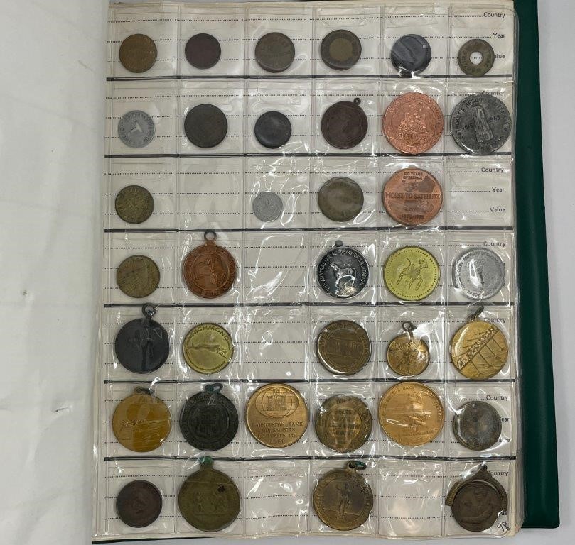 Approx. 143 x Asstd AU & World Fob Medals, Tokens & Badges