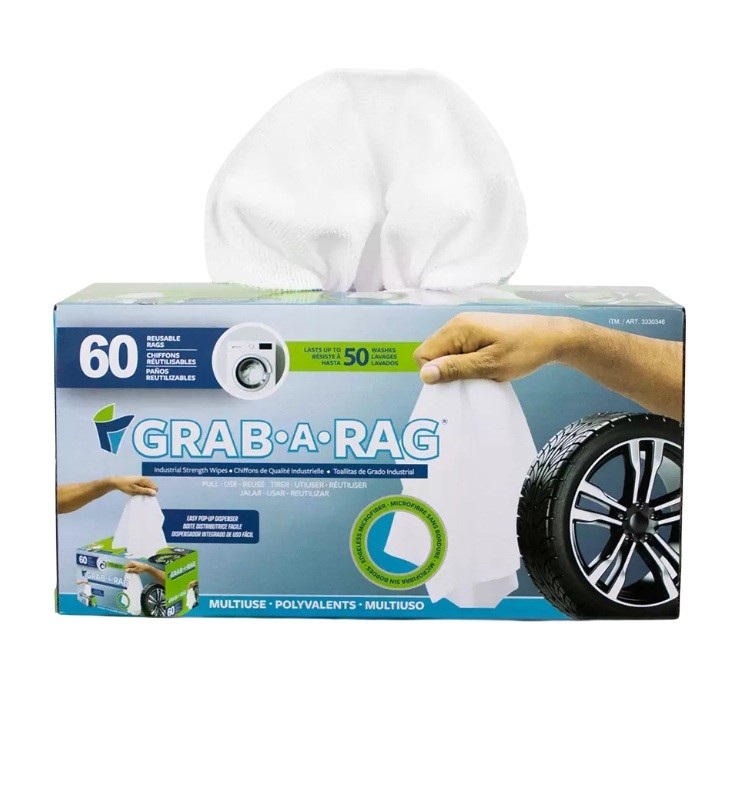 Grab-A-Rag Microfiber 60 Pack.