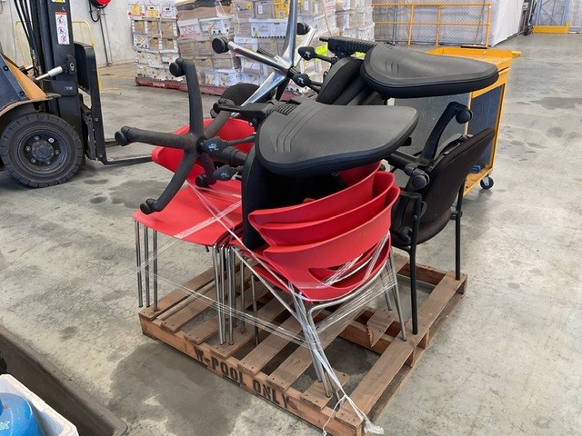 Approximately 11 Assorted Chairs