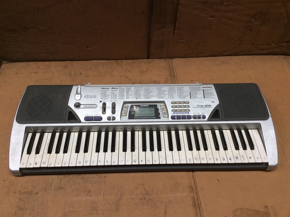 Casio CTK-496 Electronic Keyboard