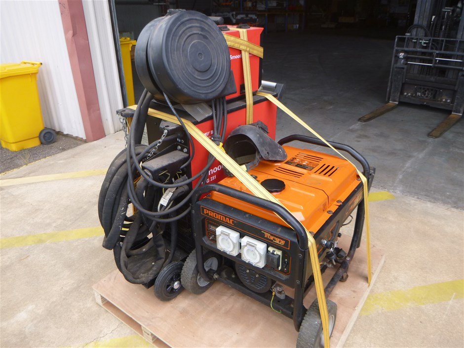 <p>Smootharc mig Welder & Diesel Tradie Generator 6.8Kva</p>