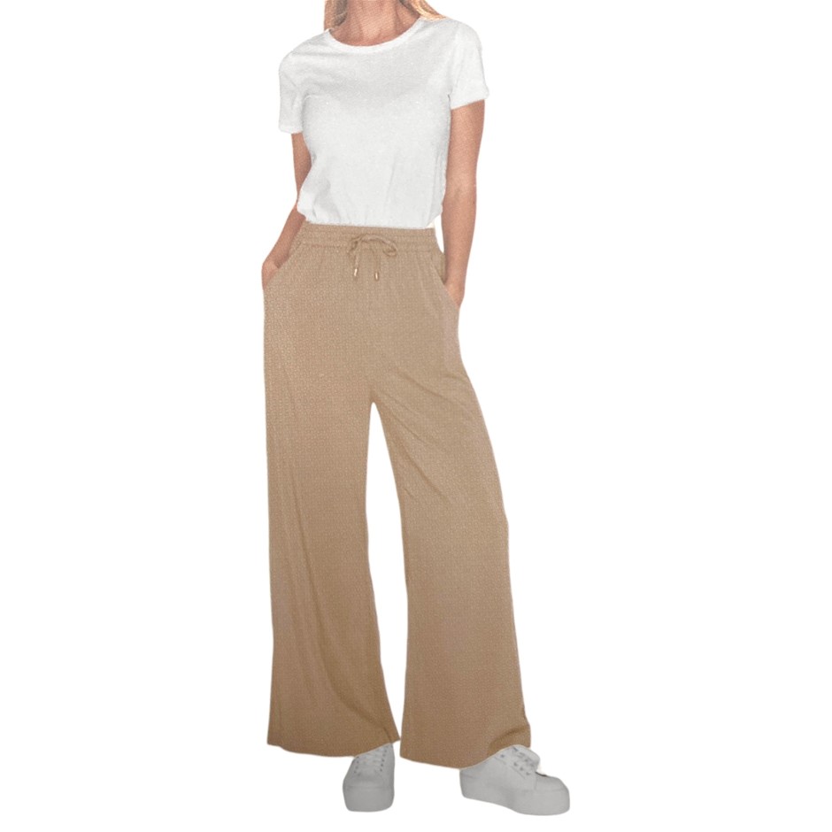 ADVENT Women's Ava Palazzo Lounge Pants, Size L, Safari. Buyers Note - Dis