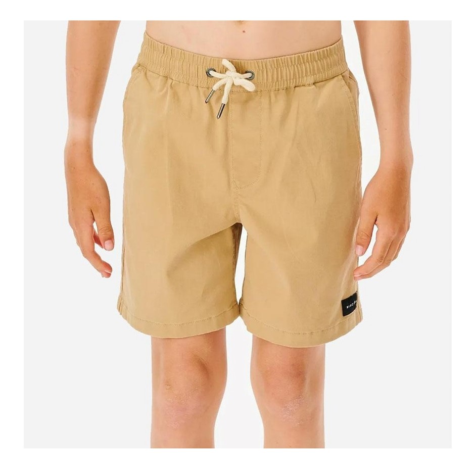 RIP CURL Boy's Epic Volley 16" Shorts Size 10, Khaki (2145). RRP: $49.99.