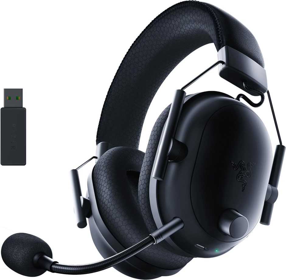 RAZER BlackShark V2 Pro 2023 Wireless Gaming Headset, Black. NB: Minor Use.