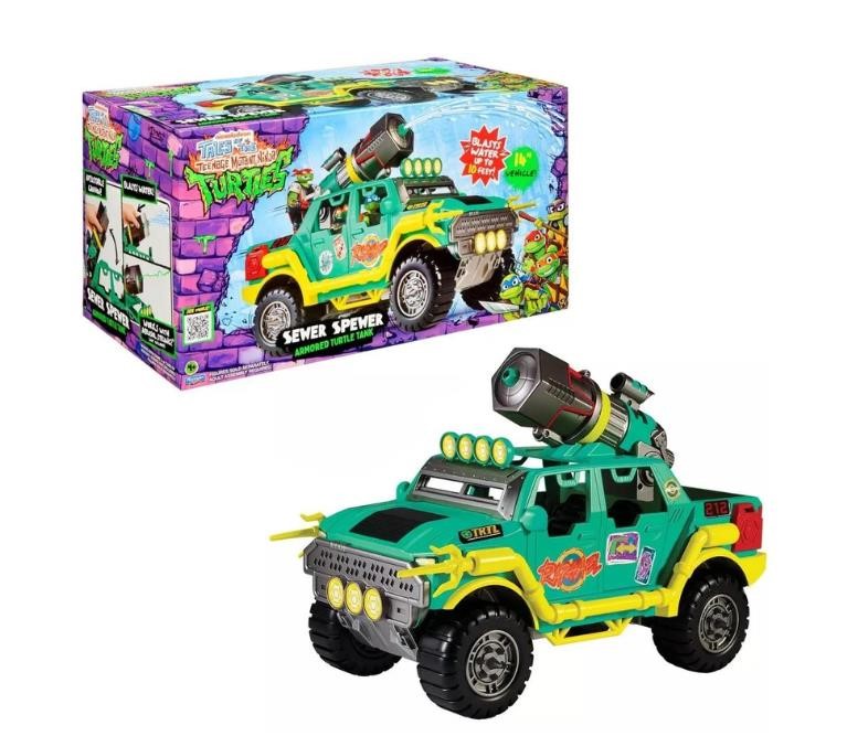 Tales of the Teenage Mutant Ninja Turtles Sewer Spewer Armoured Turtle Tank