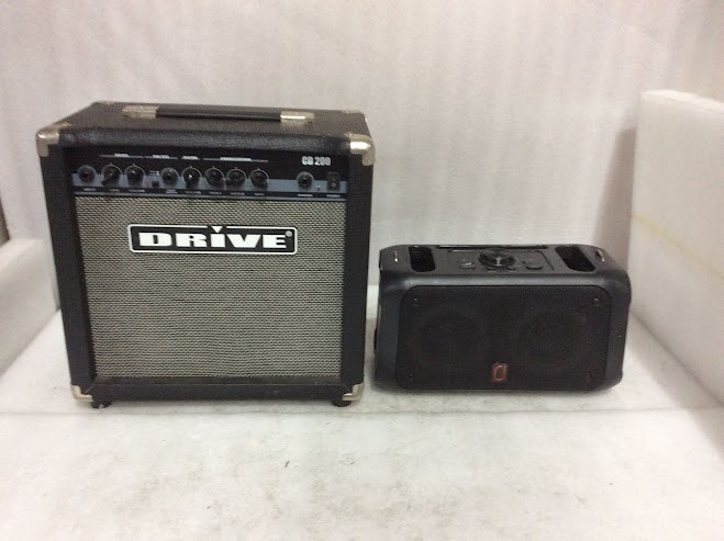 JYX T22-T Portable Speaker&Drive CD-200 Guitar Amplifier (Lot of 2)