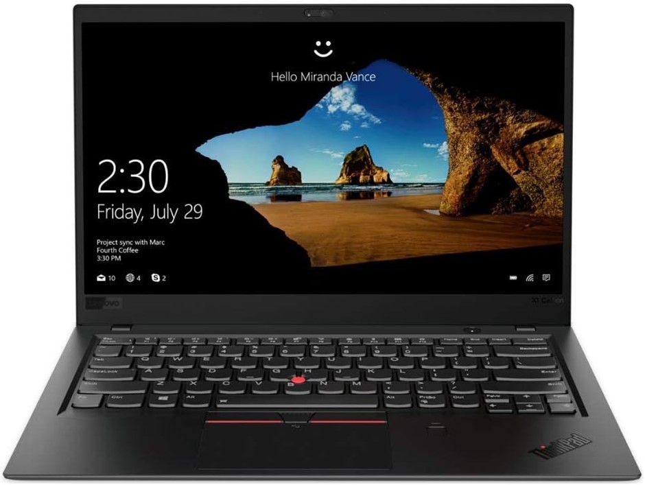 LENOVO ThinkPad X1 Carbon 6th Gen Intel Core i5-8250U 8GB 256GB SSD Intel U