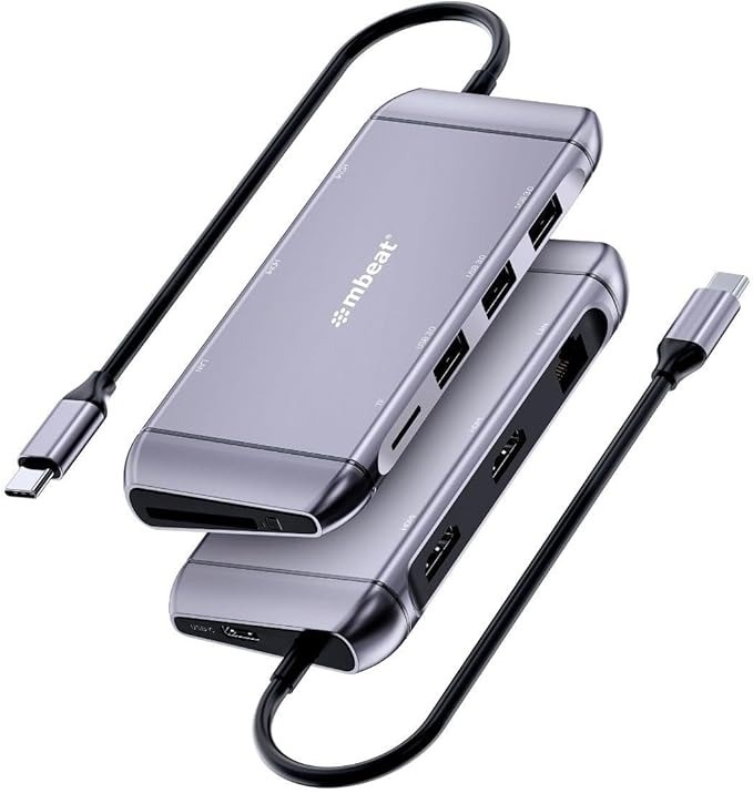 Mbeat Elite X11 Dual HDMI USB-C Multifunction Dock