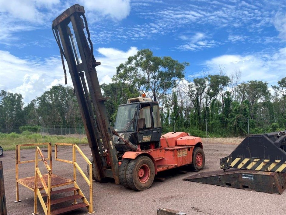 Linde H160D Empty Container Forklift