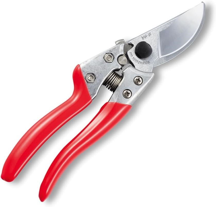 ARS HP-VS8Z Signature Heavy Duty Pruner, Red. NB: Damaged Outer Packaging.