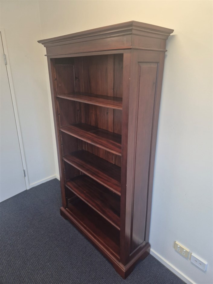Timber Book Shelf Unit