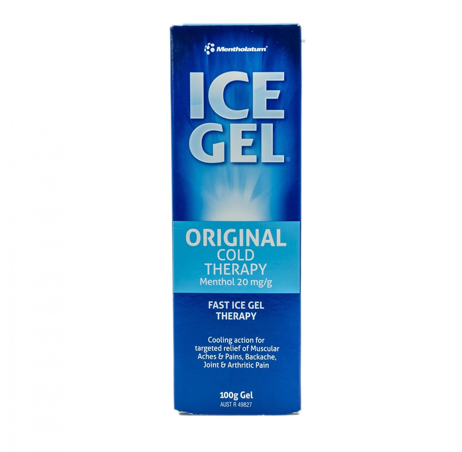 5 x MENTHOLATUM Original Cold Therapy Muscle Pain Relief Ice Gel, 100g.