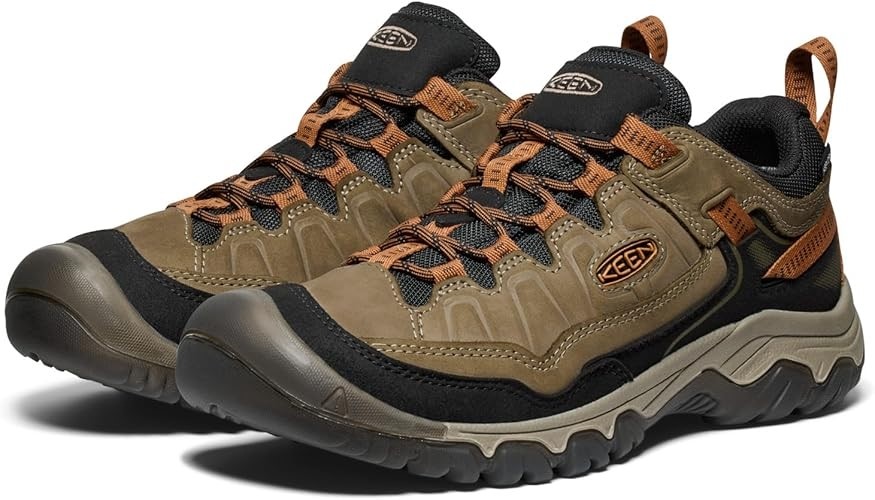 KEEN Targhee IV, Trekking & Hiking Shoe, US 10, Sea Turtle Roasted Pecan B