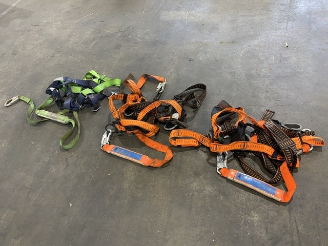 <p>Safety Harness & Fall Arrests x3</p>