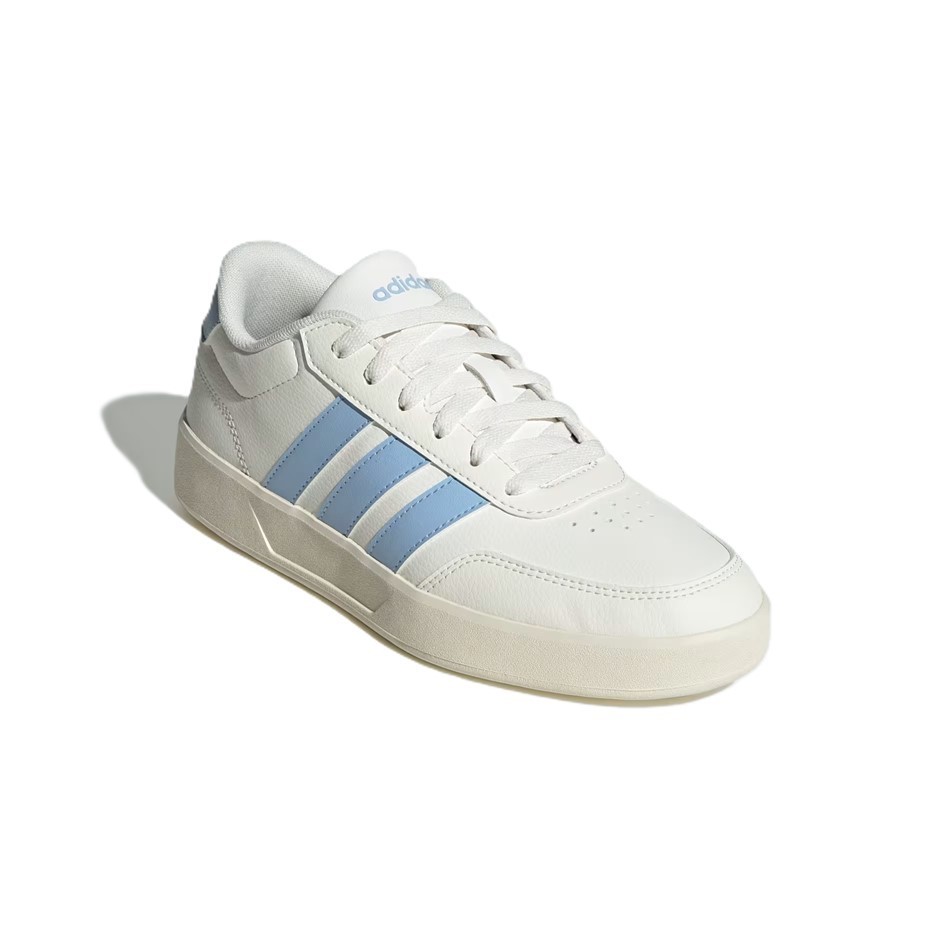 ADIDAS Women's Breaknet 3.0 Shoes, Size US7, CoreWhite/GlowBlue/OffWhite, J