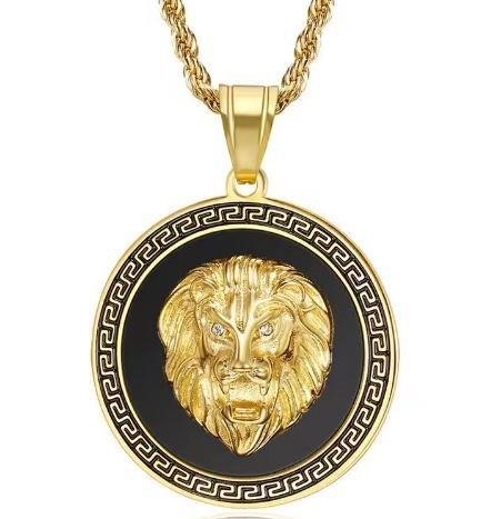 Italy 925 Silver Hip Hop Men's Necklace (Stamps)-Free Chain