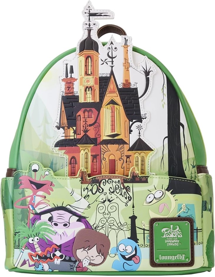CARTOON NETWORK Fosters Home for Imaginary Friends House Mini Backpack