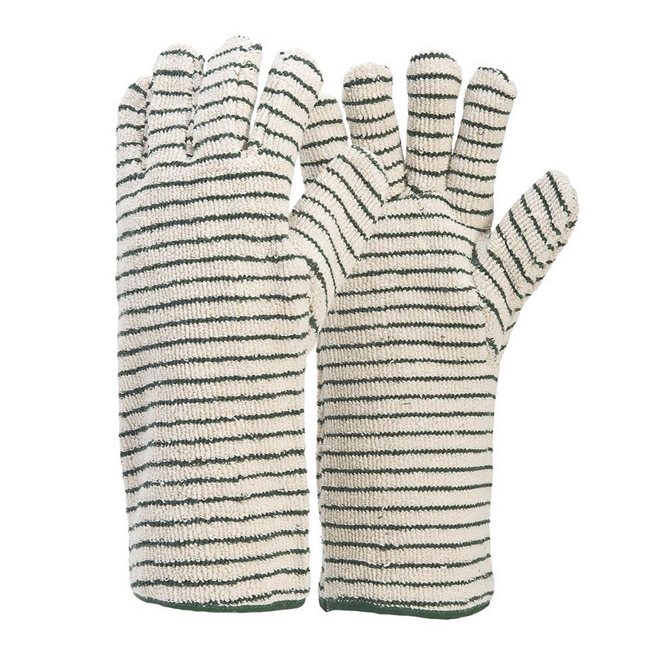 60 Pairs x BEAVER Industrial Oven Gloves, Size XL, Spark Resistant Terry Co