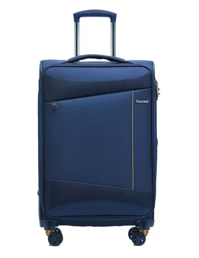 TOSCA Flight Softside Luggage Navy/Yellow, Small, 53cm  Model TCA787-3. NB: