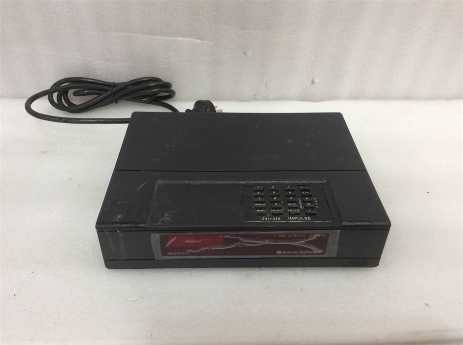 General Instrument Jerrold Impulse Cable Set Top Box Auction (0029 ...