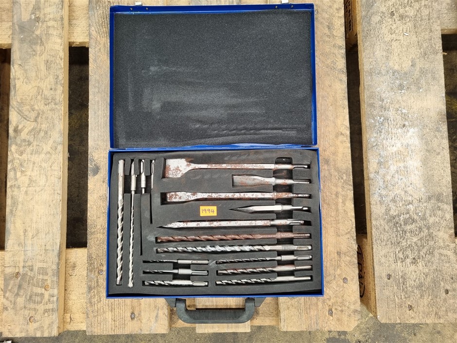 17pc SDS Drill Bit & Chisel Sets (Complete and Unused) x 1 units