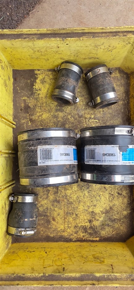 Assorted Rubber Boot Straight Joiner