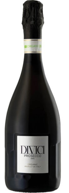 Divici Prosecco Organic NV (6 x 750mL), Italy.