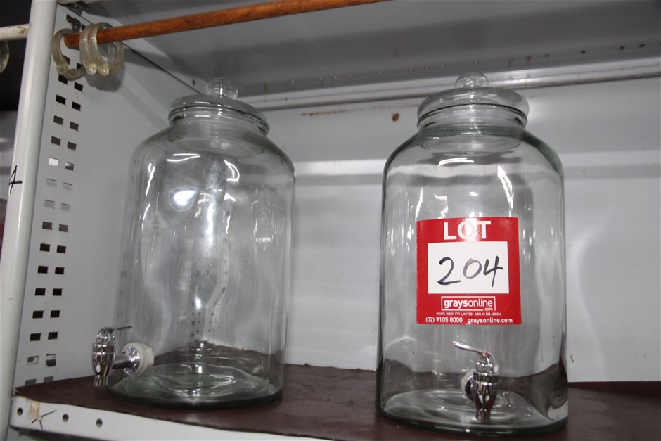 Glass Beverage Dispenser