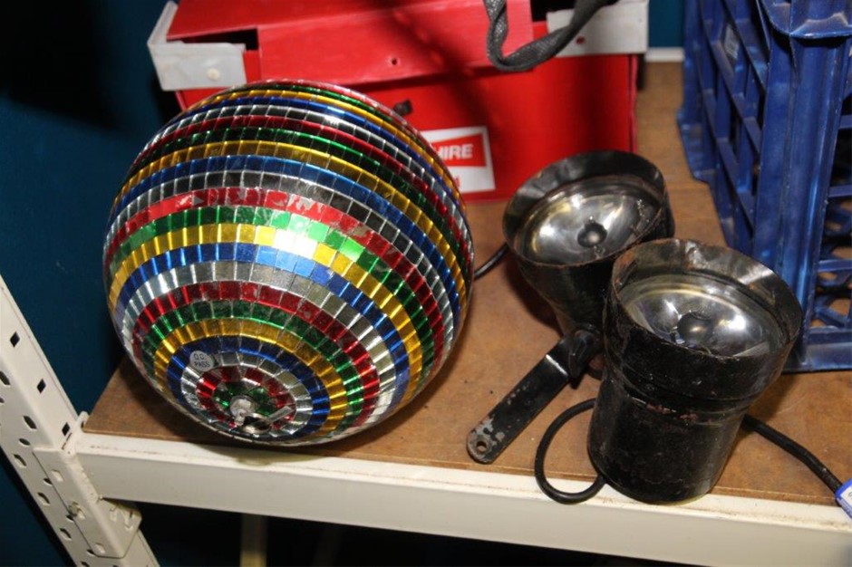 Disco Ball with Spot Lights