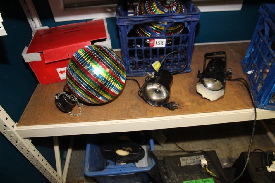 Disco Ball with Spot Lights