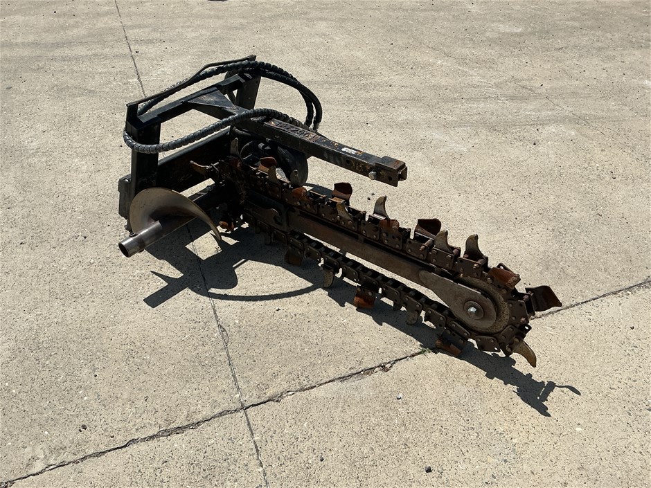 <p>Mini loader  Trench attachment 150mm Trenching Attachment</p>