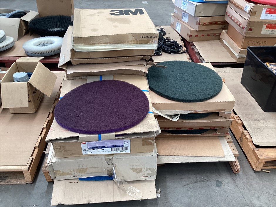 Floor Buffing Machine Brushes and Pads