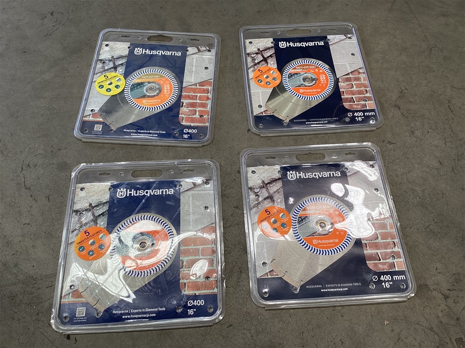 Husqvarna Diamond Cutting Blades x 4
